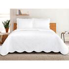 Colcha Queen Matelasse Tresse Branca 240x260cm Camesa