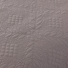 Colcha Queen Ultrasonica Elba Kaki Niazitex