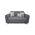 Colcha S. King Cobre Leito Buddemeyer  2,30 X 2,80m Grafite