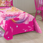 Colcha Simples Solteiro Estampada Barbie Sereia Das Pérolas 1