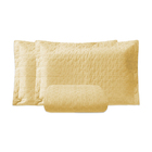 Colcha Solteiro 100% Algodão Saara + Jogo De Lençol Solteiro