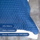 Colcha Solteiro Bullet Padrão Poliéster Bege