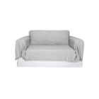 Colcha Solteiro Cobre Leito Buddemeyer 1,60m X 2,30m Cinza