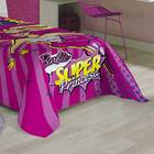 Colcha Solteiro Estampada Barbie Super Princesa - Lepper