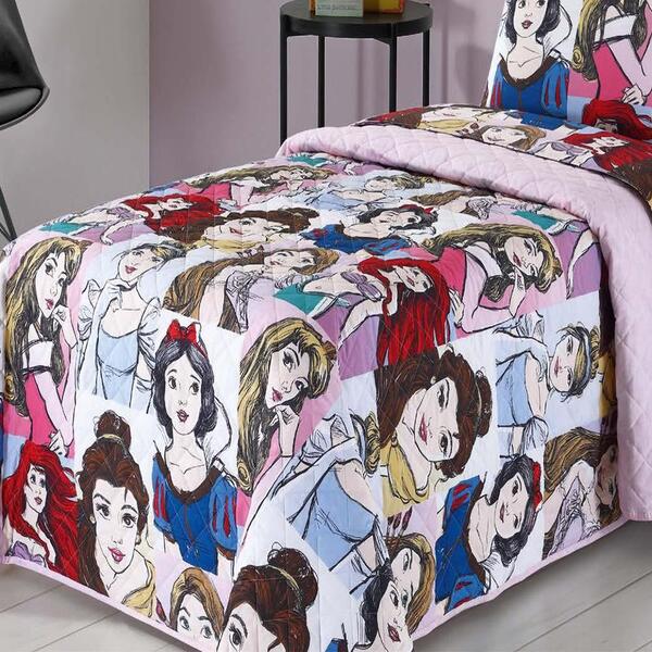 Colcha Solteiro Infantil Dupla Face Matelada 02 Peças Persona