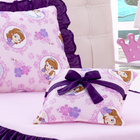 Colcha Solteiro Infantil Sofia 3 Peças Deccoralle