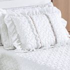 Colcha Solteiro Iza 4 Peças Voil - Branco