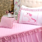 Colcha Solteiro Unicórnio 03 Pçs