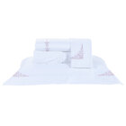 Colcha Tamanho Super King Rosa 400 Fios Egípcio 100% Algodão