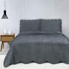 Colcha Velvet Neo Queen 240x260 Bege