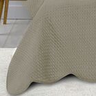 Colcha Velvet Neo Queen 240x260 Bege