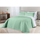 Colcha Verde King Size 200 Fios 100% Algodão 3 Peças