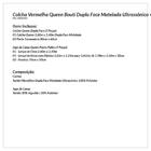 Colcha Vermelha Queen Bouti Dupla Face Matelada Ultrassônico