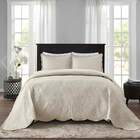 Colcha Verona Mandala Lisa Bege King Dupla Face 03 Peças - 15