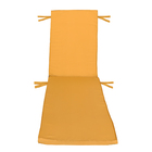 Colchão 190X62cm  Microfibra Estampada Listrada Amarelo Carrot Próxima Têxtil