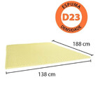 Colchão / Colchonete D23 Anti-escaras Caixa Casca Ovo Casal 1