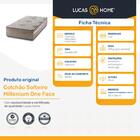 Colchão  Casal  D 33 One Face Millenium 19x 188x 138 Cm Bege/