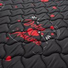 Colchão  Queen  D 45 Strong One 24x 198x 158 Cm Preto/vermelho