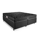 Colchão  Queen  Molas Bonnel Ult Troya 20x 198x 158 Cm Preto