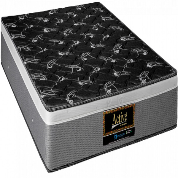 Colchão Active Solteiro Com Mola Superlastic Sankonfort