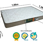 Colchão Becflex Gold Casal 1,38m Semi-ortopédico D80