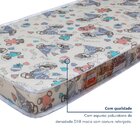 Colchão Berço 130x60x10cm Baby Sleep Tigus Baby Estampado