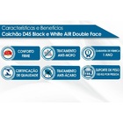 Colchão Black & White Castor D45 138x188x27