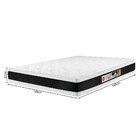 Colchão Box Casal Castor Espuma D45 Black & White Air Double