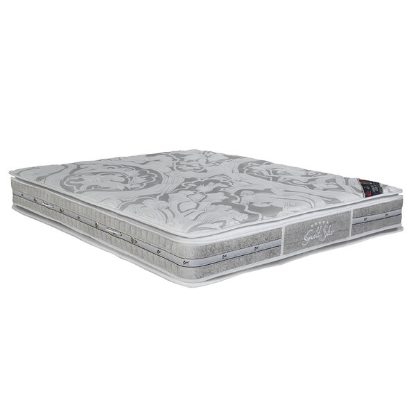 Colchão Box King Size Castor Gold Star Pocket Latex Double Fa