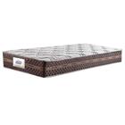 Colchão Box Solteiro 88cm Molas Ensacadas Bonnel Flora Marrom