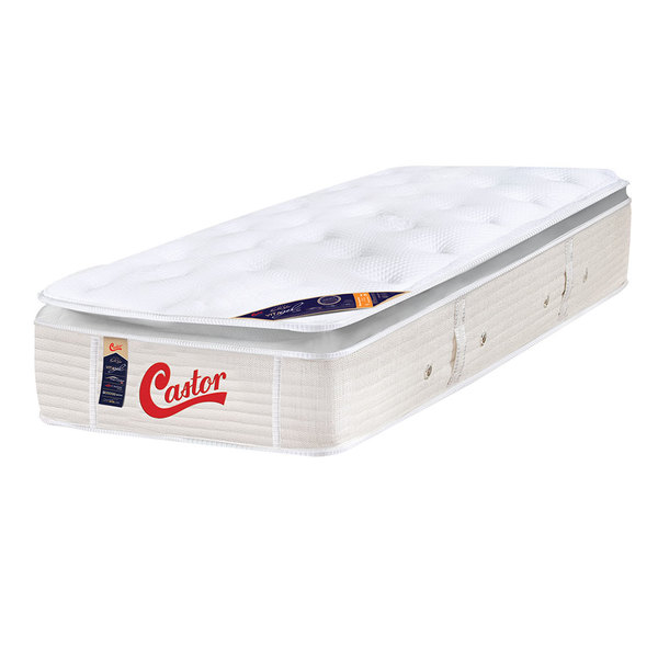 Colchão Box Solteiro Castor Gold Star Slx Vitagel One Face 88