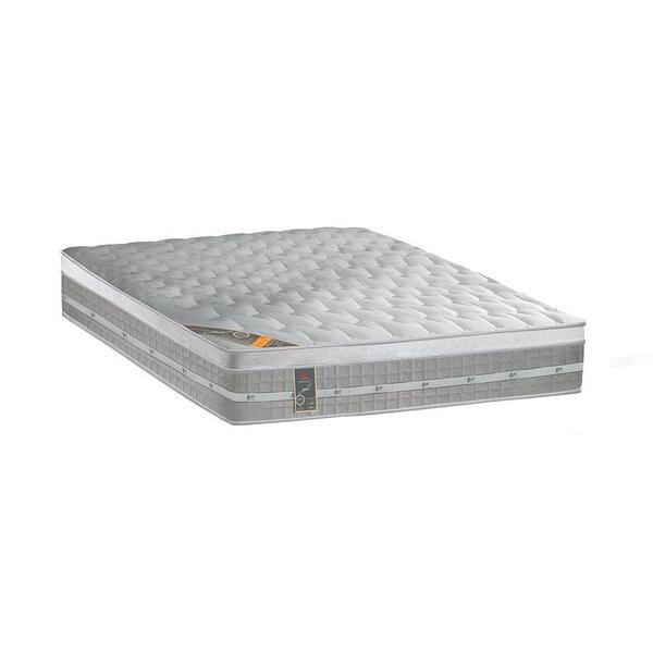 Colchão Box Viuva Castor Premium Gel One Face Prata 128 X 188