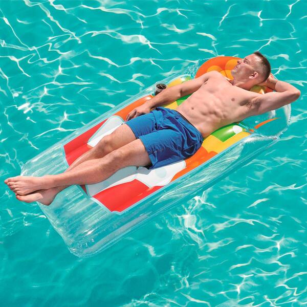 Colchao Bronzeador Tropical Dois Modelos Bestway