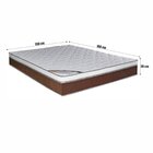 Colchão Casal 138x188x20cm Espuma D33 Europillow Estrela Bege