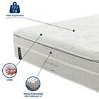 Colchão Casal 138x188x36 Prorelax Látex Soft Gel Molas Ensaca