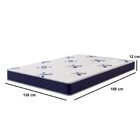 Colchão Casal  D20 Pure Foam 138x188x12