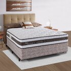 Colchão Casal  Molas Ensacadas Ness 138x188x26 Marrom