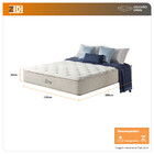 Colchão Casal Boston Molas Ensacadas Hiper Soft 138x188x34cm