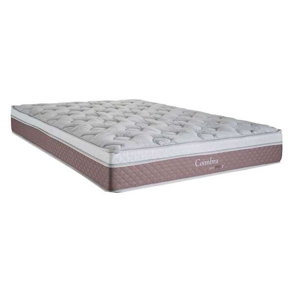 Colchão Casal Coimbra Mola Maxspring (25x138x188) Branco E Be
