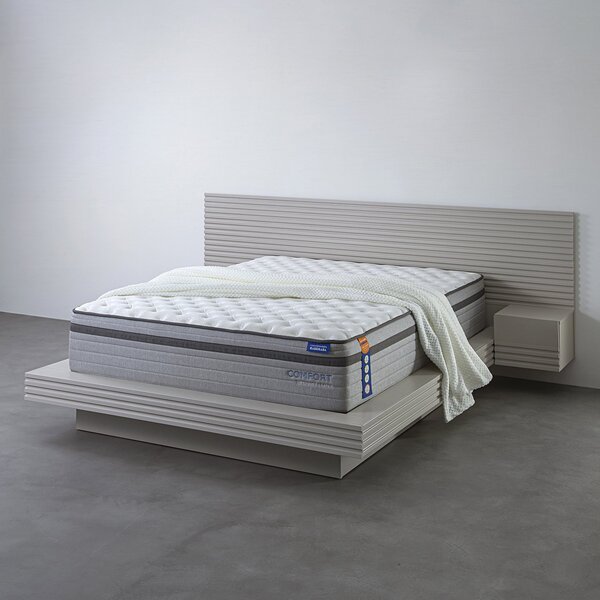 Colchão Casal Com Molas Comfort 32x138x188cm Cabecasa Madeira