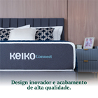 Colchão Casal Connect Com Molas D45 App De Massagem 25x138x18