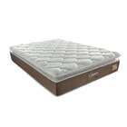 Colchão Casal Cygnus Molas Ensacadas (34x138x188) Branco E Be