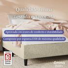 Colchão Casal D28 17cm -  E Hipoalergênico Com 5 Anos De Gara