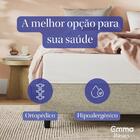 Colchão Casal D28 17cm -  E Hipoalergênico Com 5 Anos De Gara