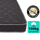 Colchão Casal D33 128x188x14cm Espuma Selada Antialérgico Bf