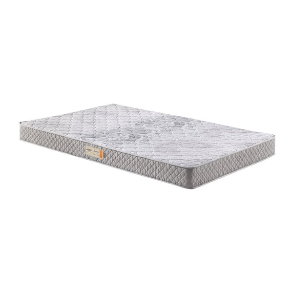 Colchão Casal D33 Bordado 128x188x14cm Ecoline  Cinza