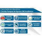 Colchão Casal D45 / Ep / Anatômico Conforto Mega Firme Euro P