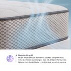Colchão Casal D45 a Vácuo Brisa Molas Ensacadas 138x188 BF Co
