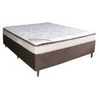 Colchão Casal D45 Alfa + Base 138x188x62
