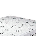 Colchão Casal D 50 24x 188x 138cm Luckspuma Branco/preto